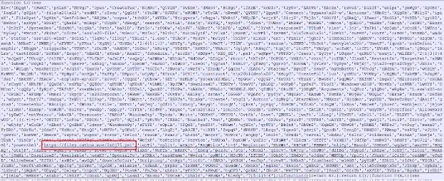 PowerShell AES decryption routine (Source - Fortinet)